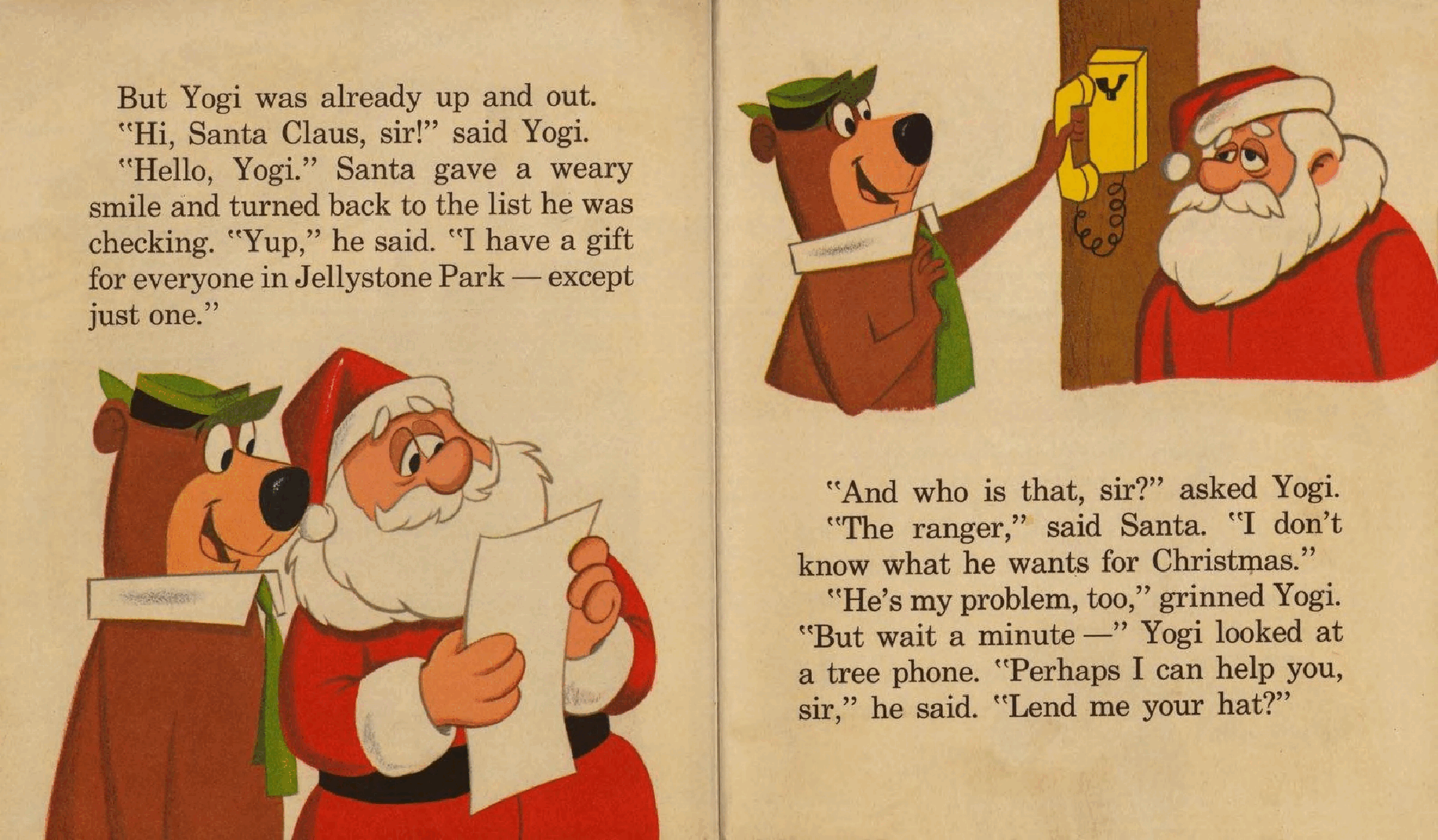 Top-Top Tales 2498 - Hanna-Barbera - Yogi Bear Helps Santa (1962) (goldengems).pdf,第4页预览