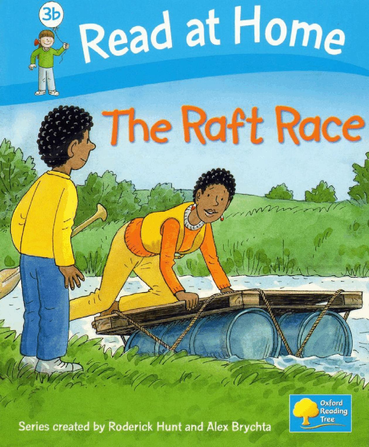 牛津阅读树在家读绘本系列3B The Raft Race.pdf,第1页预览