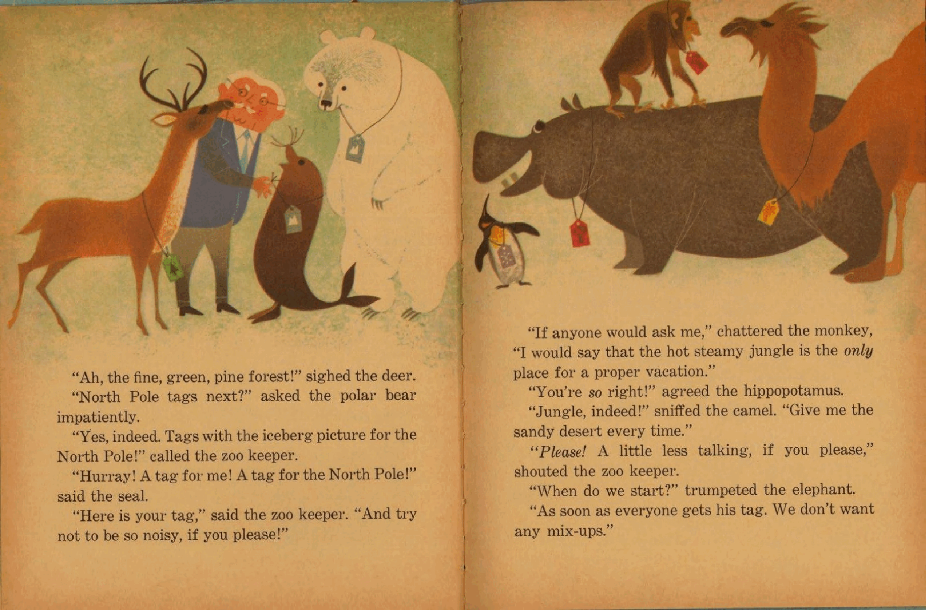 Wonder Book 0839 - The Animals' Vacation (1964) (goldengems).pdf,第4页预览