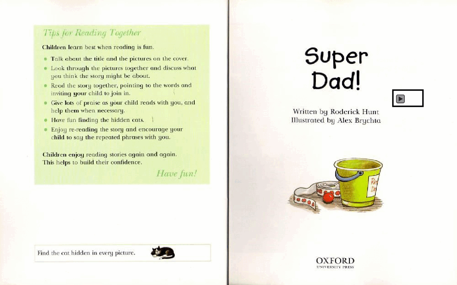 牛津阅读树在家读绘本系列2A Super Dad.pdf,第2页预览