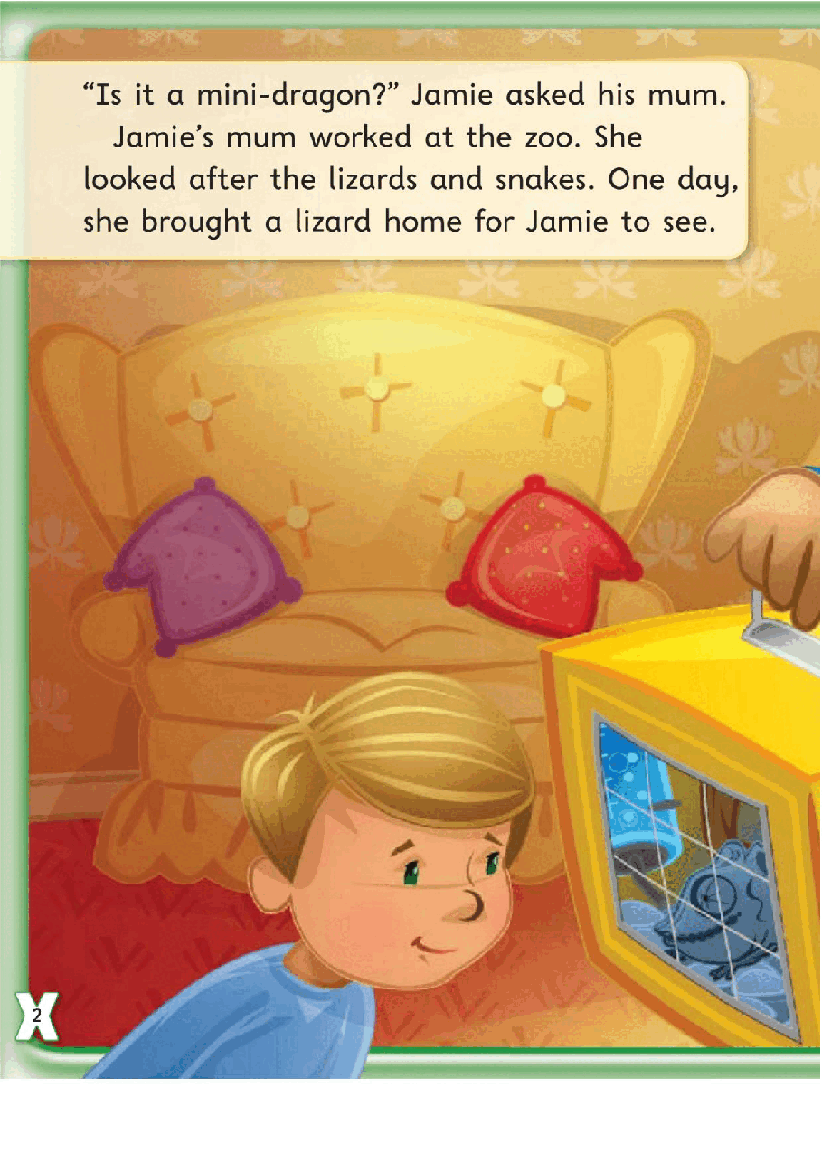 X牛津X计划系列1-9级绘本73 Jamie and the Chameleon.pdf,第4页预览