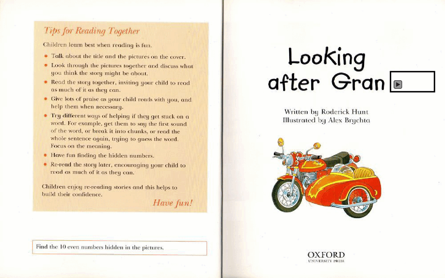 牛津阅读树在家读绘本系列4A Looking After Gran.pdf,第2页预览