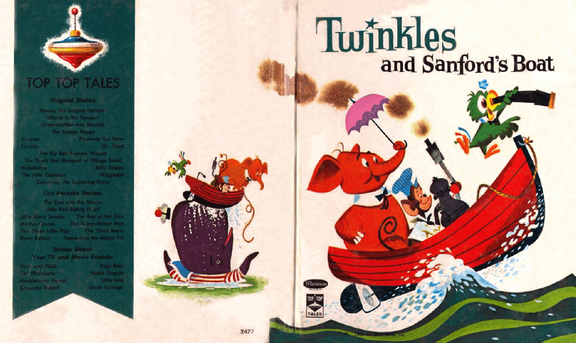 Top-Top Tell #2477 - Twinkles and Sanford's Boat (1962) (Freckled Derelict).pdf,第1页预览