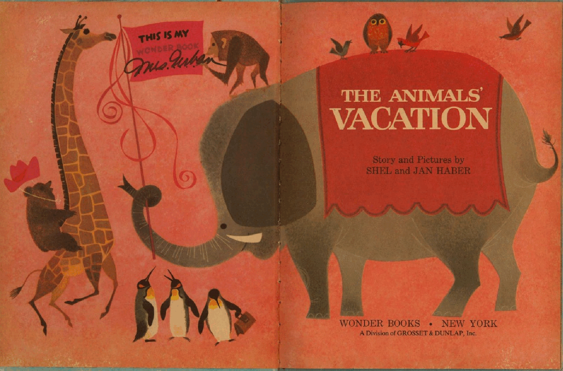 Wonder Book 0839 - The Animals' Vacation (1964) (goldengems).pdf,第2页预览