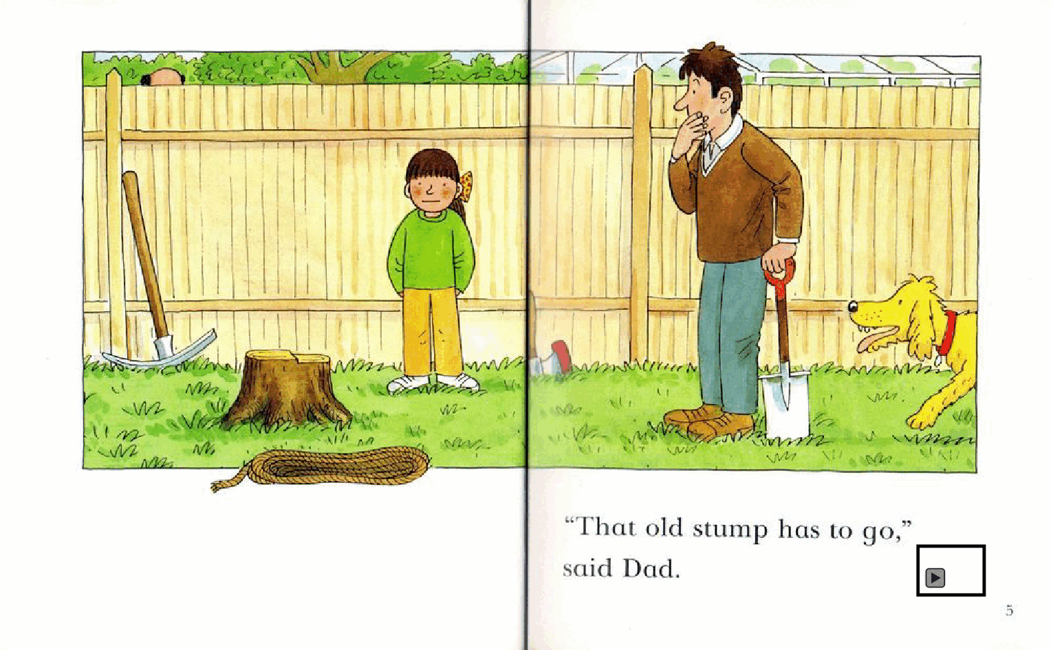 牛津阅读树在家读绘本系列3A The Old Tree Stump.pdf,第3页预览