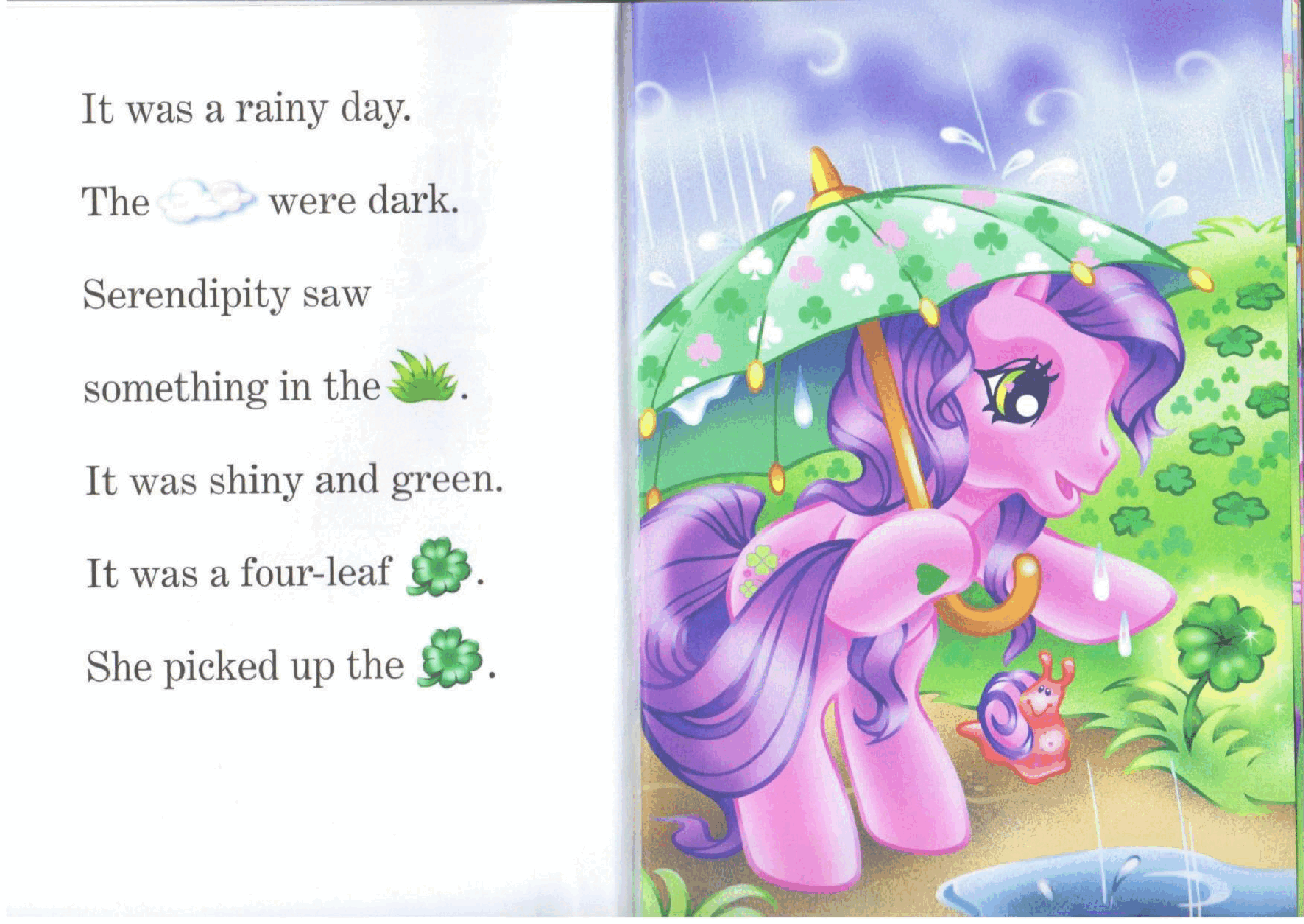 小马宝莉绘本my little pony - very lucky ponies.pdf，第3页预览