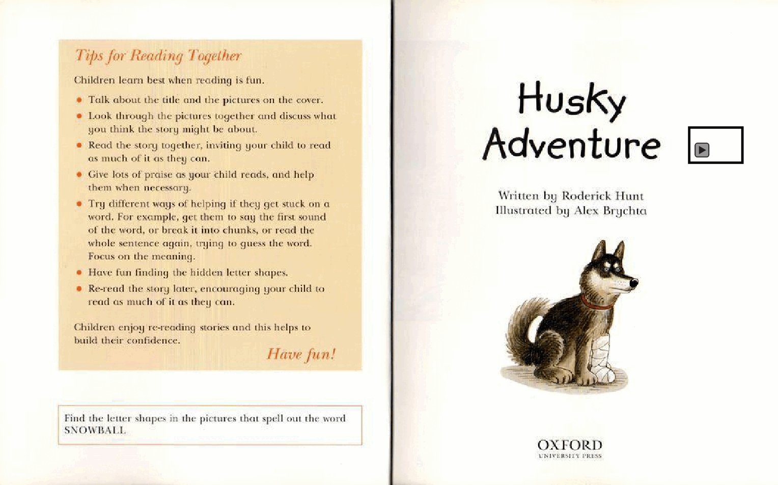 牛津阅读树在家读绘本系列4C Husky Adventure.pdf,第2页预览