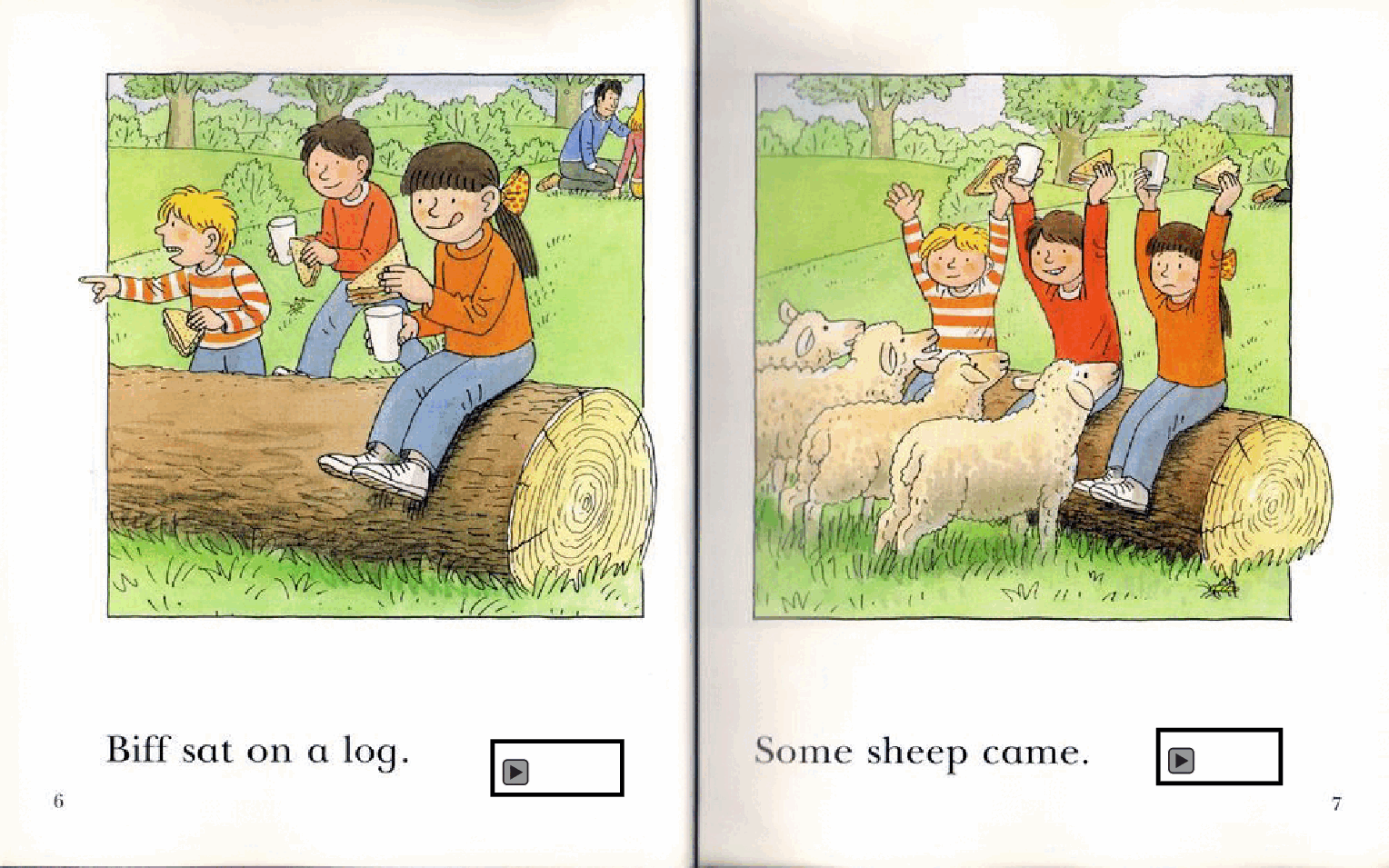牛津阅读树在家读绘本系列1B Picnic Time.pdf,第4页预览