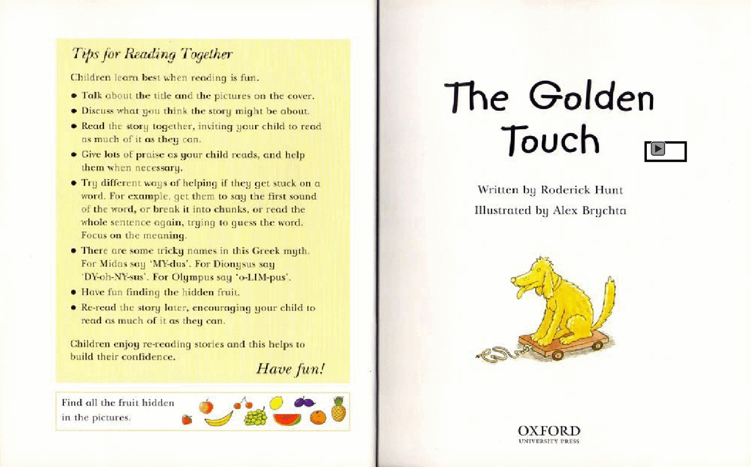 牛津阅读树在家读绘本系列5A The Golden Touch.pdf,第2页预览