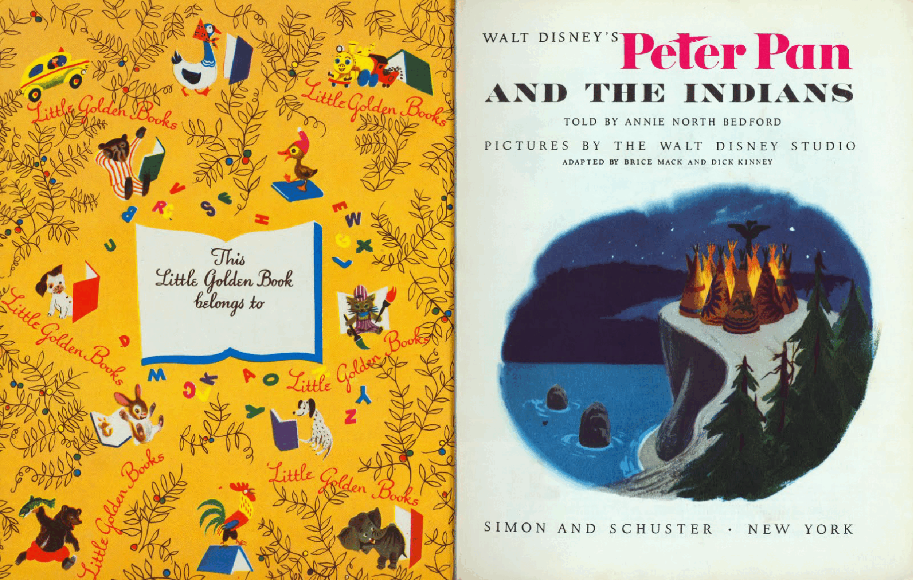 迪斯尼英文中级绘本Walt Disney_Peter Pan and the Indians .pdf,第2页预览