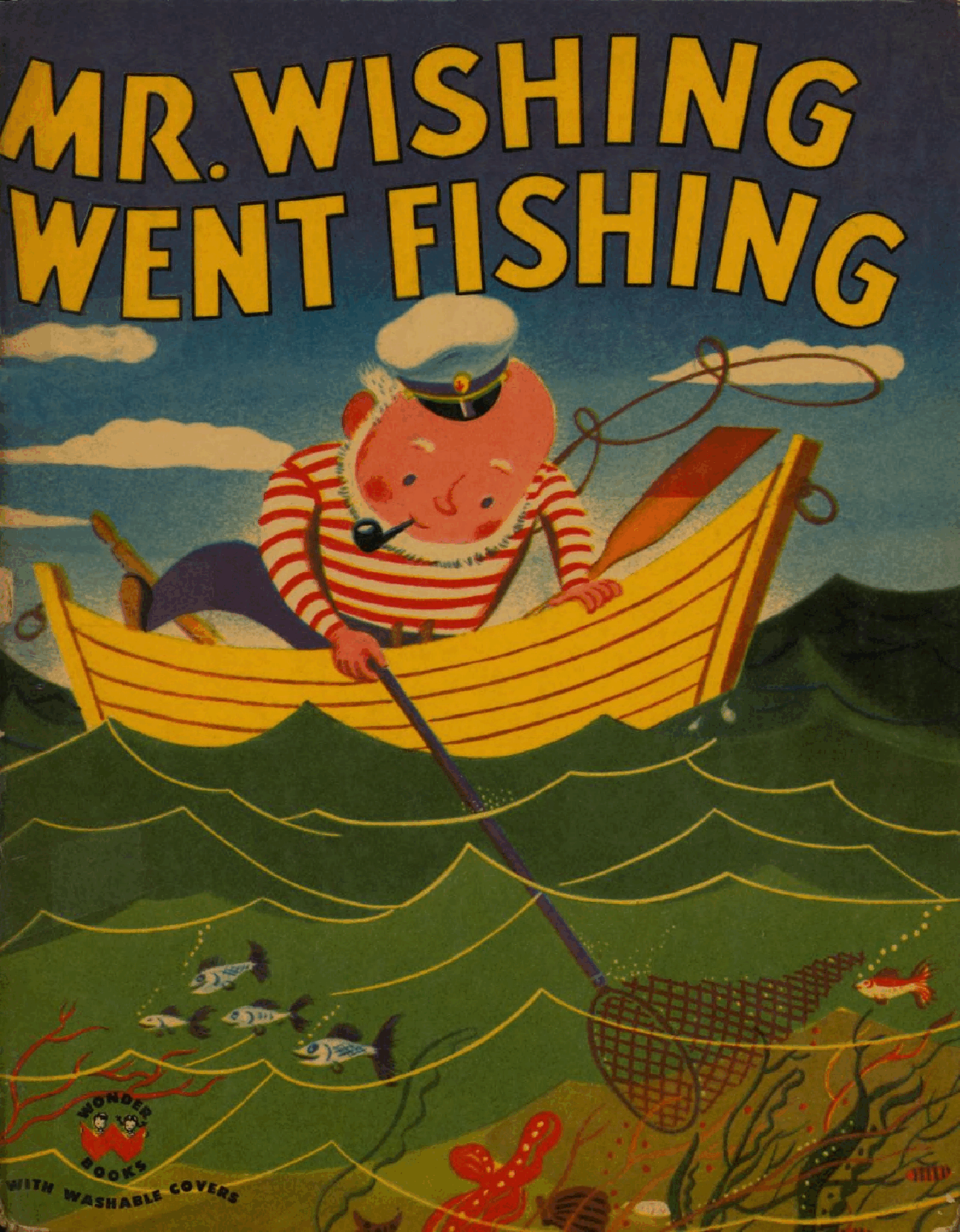 Wonder Book 0584 - Mr. Wishing Went Fishing (1952) (goldengems).pdf,第1页预览