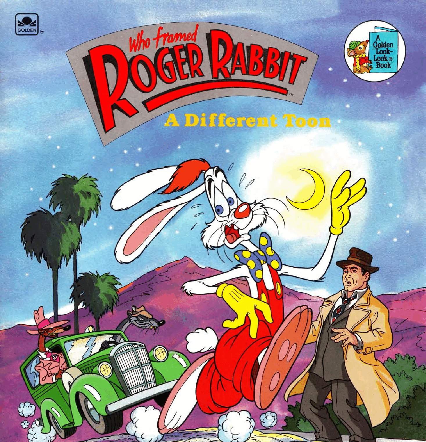 Who Framed Roger Rabbit - A Different Toon(1988 - Golden Look-Look Book).pdf,第1页预览