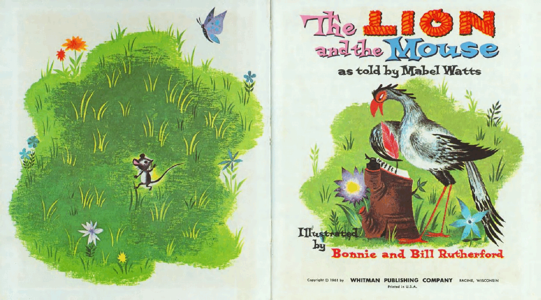 Top-Top Tales 2483 - The Lion and the Mouse (1961) (goldengems).pdf,第2页预览