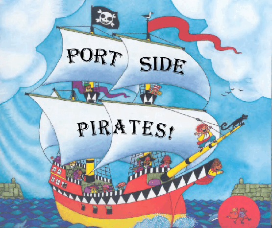 英国光脚丫童书社绘本Portside Pirates!.pdf，第1页预览