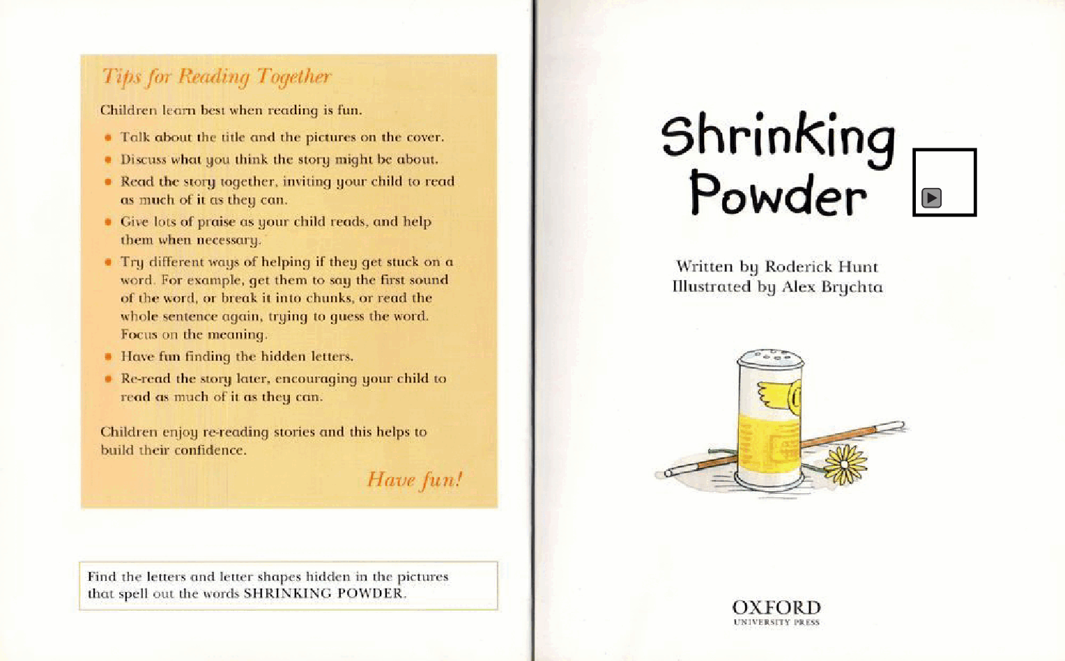 牛津阅读树在家读绘本系列4B Shrinking Powder.pdf,第2页预览