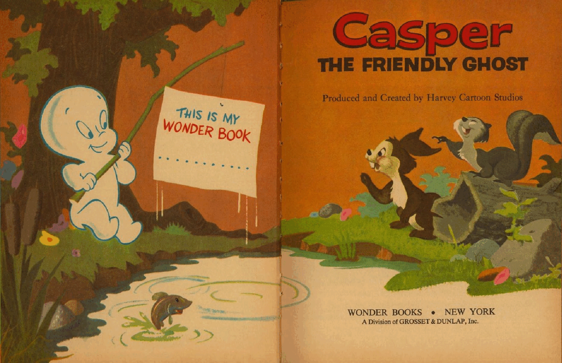 Wonder Book 0761 - Casper the Friendly Ghost (1960) (goldengems).pdf,第2页预览