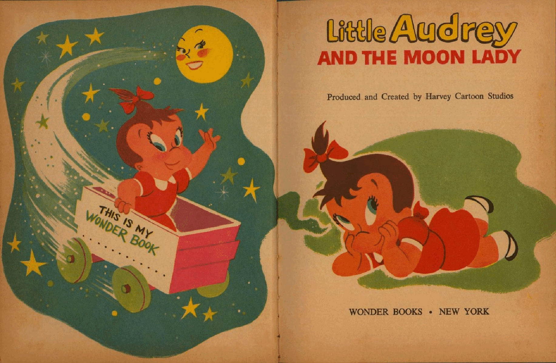 Wonder Book #0759 - Little Audrey and the Moon Lady (1960) (Freckled Derelict).pdf,第2页预览