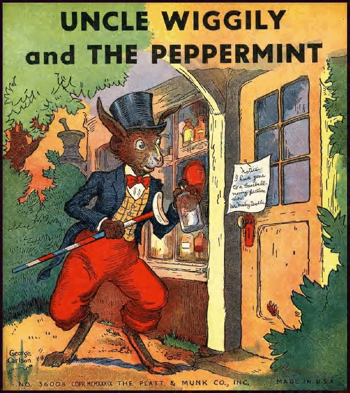 Uncle Wiggily and the Peppermint (1939.Platt & Munk) (Mr.Doortree) Carlson.pdf,第1页预览