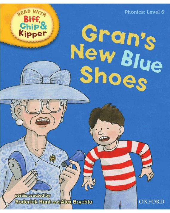 牛津启蒙绘本系列Gran's New Blue Shoes.pdf,第1页预览