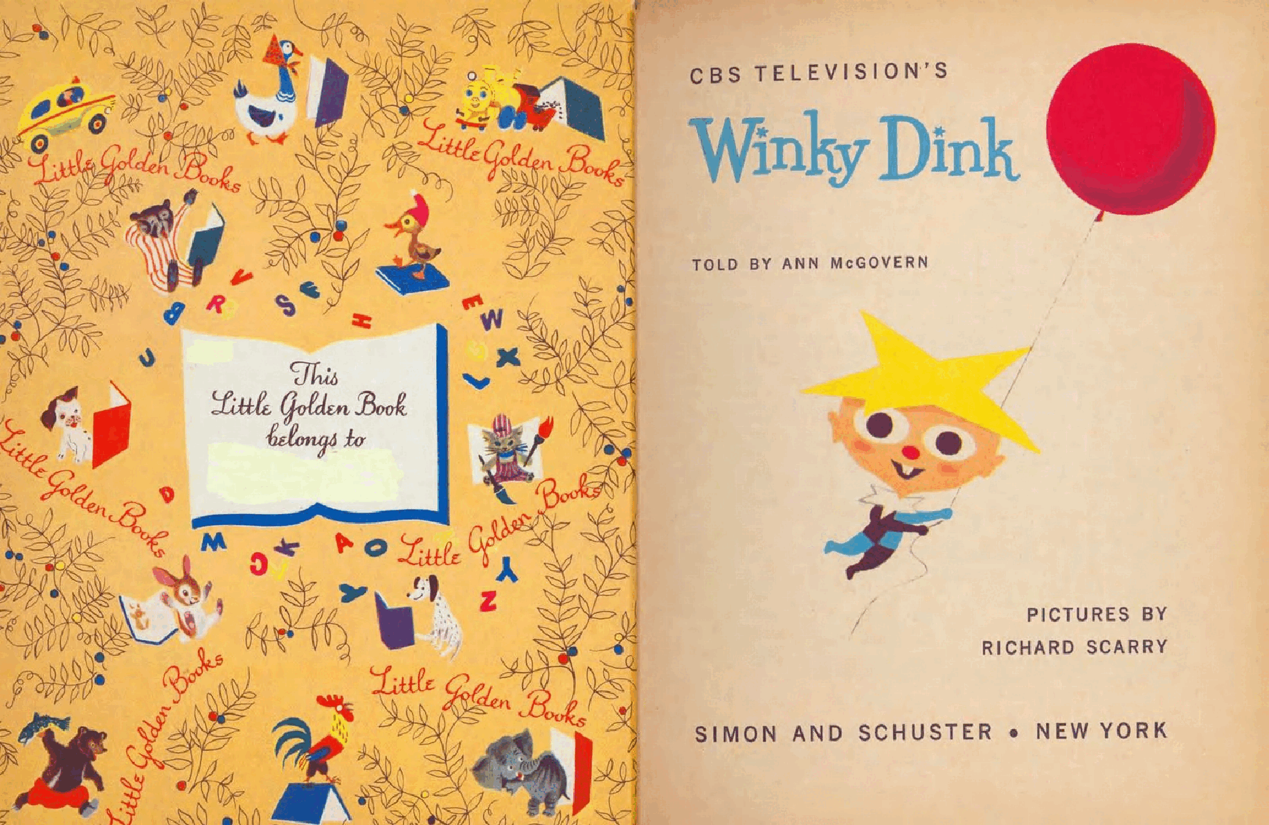 Winky Dink (1956) (Little Golden Book) (Richard Scarry) (goldengems).pdf,第2页预览
