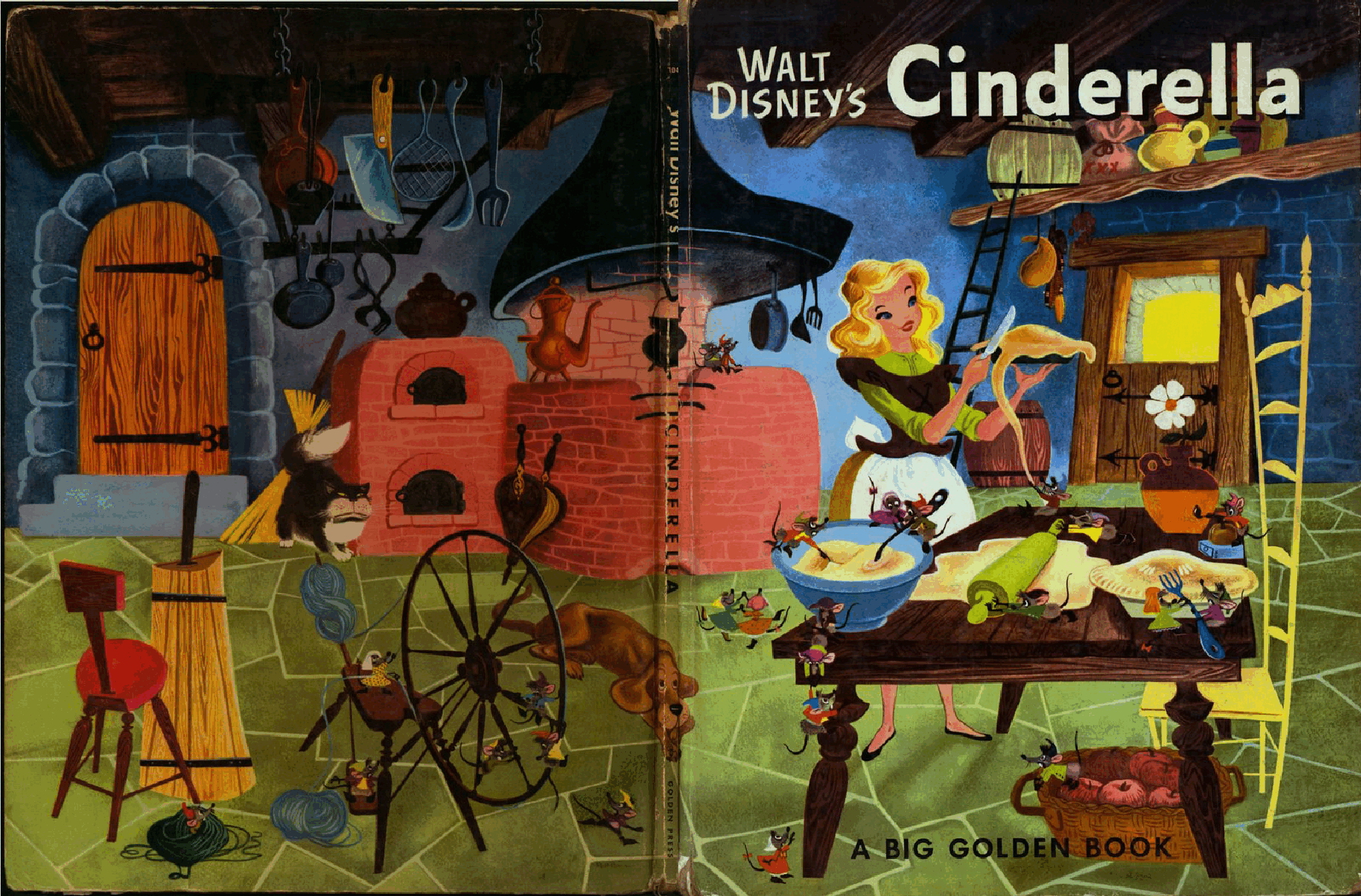 迪斯尼英文中级绘本Walt Disney_Cinderella.pdf,第1页预览