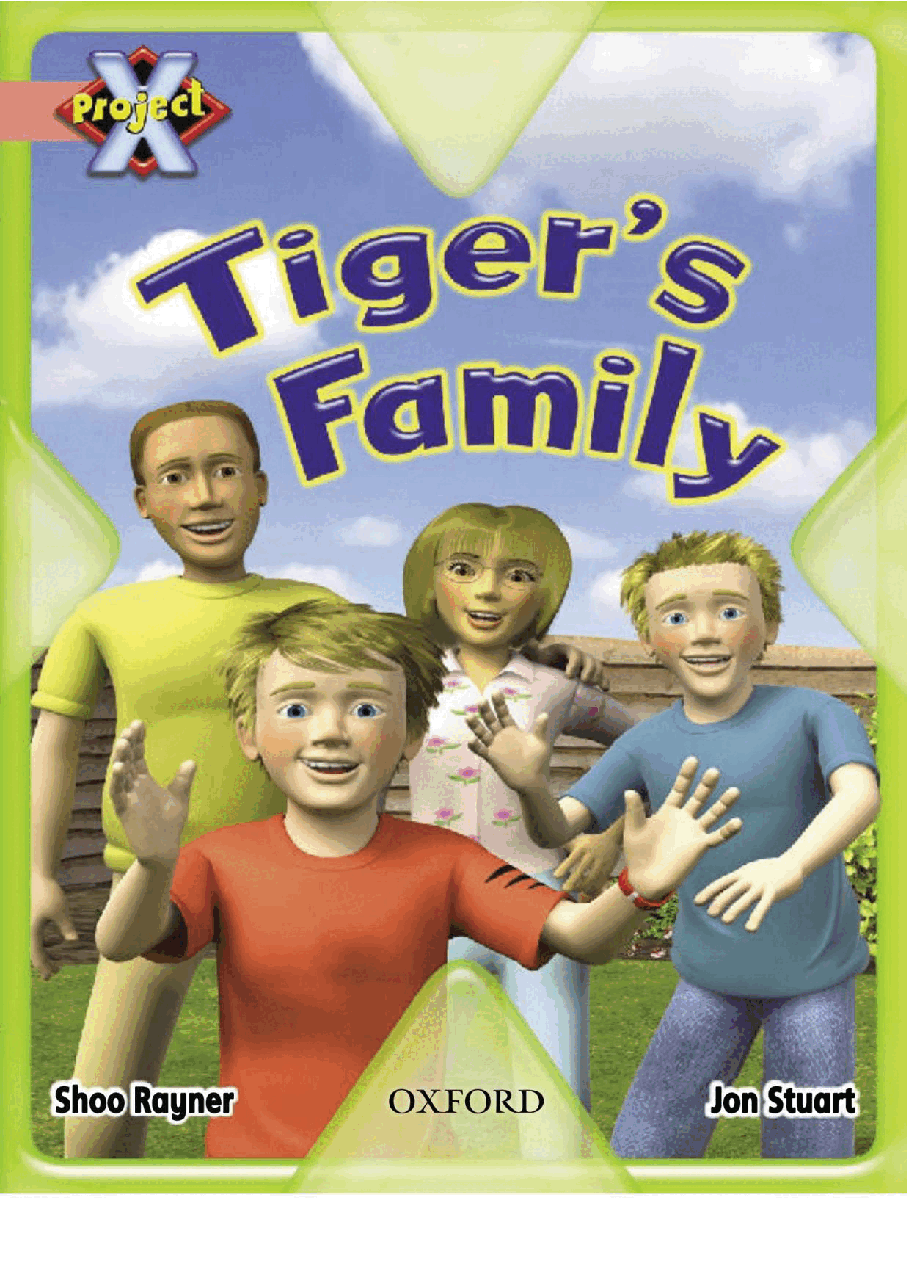 X牛津X计划系列1-9级绘本11 Tigers Family.pdf,第1页预览