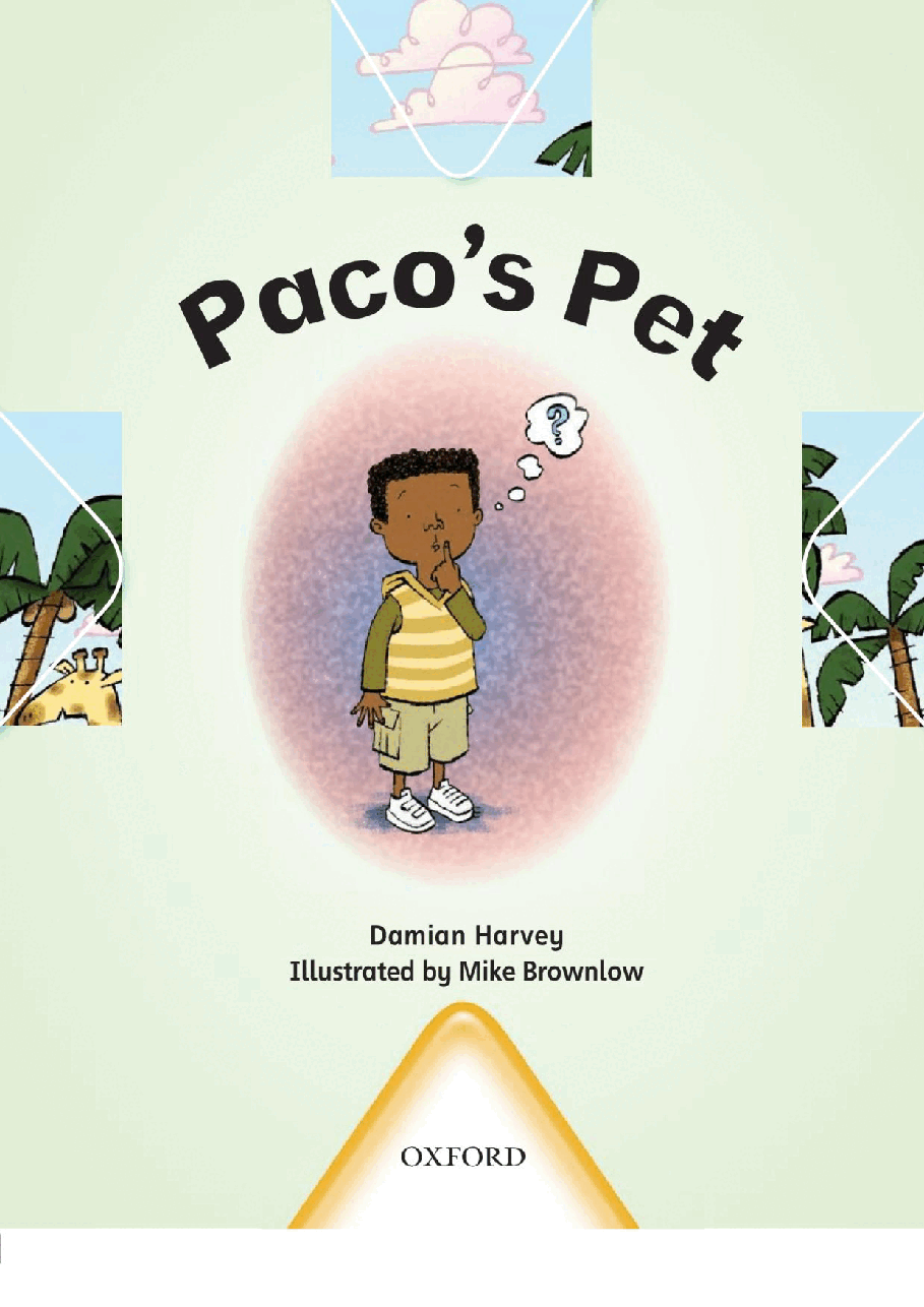 X牛津X计划系列1-9级绘本23 Paco's Pet.pdf,第3页预览