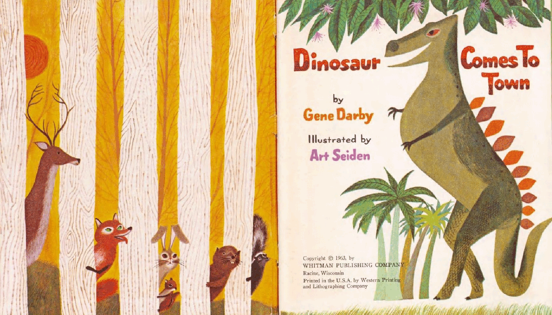 Top-Top Tales 2452 - Dinosaur Comes To Town (1963) (goldengems).pdf,第2页预览