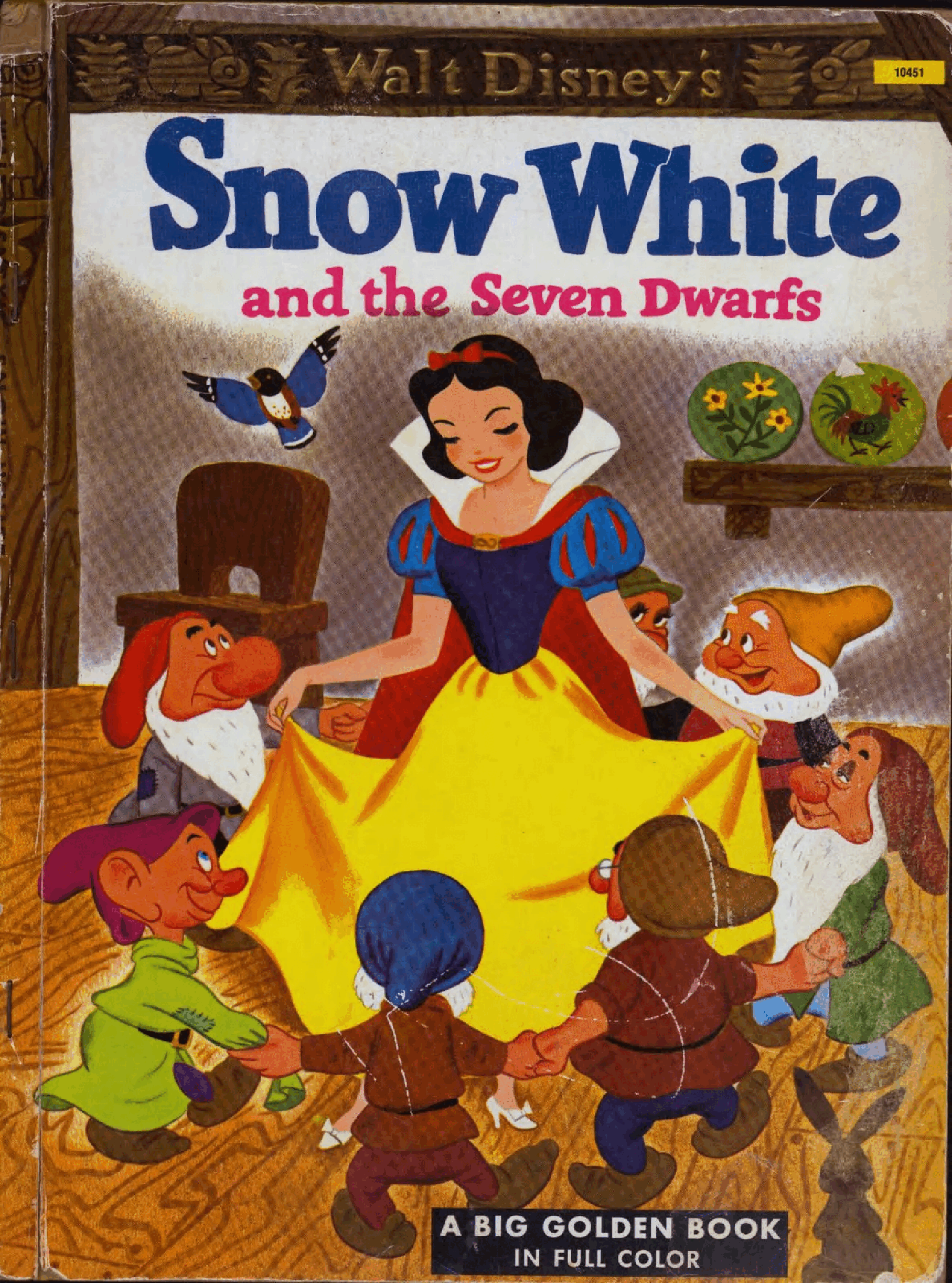 迪斯尼英文中级绘本Walt Disney_Snow White and the Seven Dwarfs.pdf,第1页预览