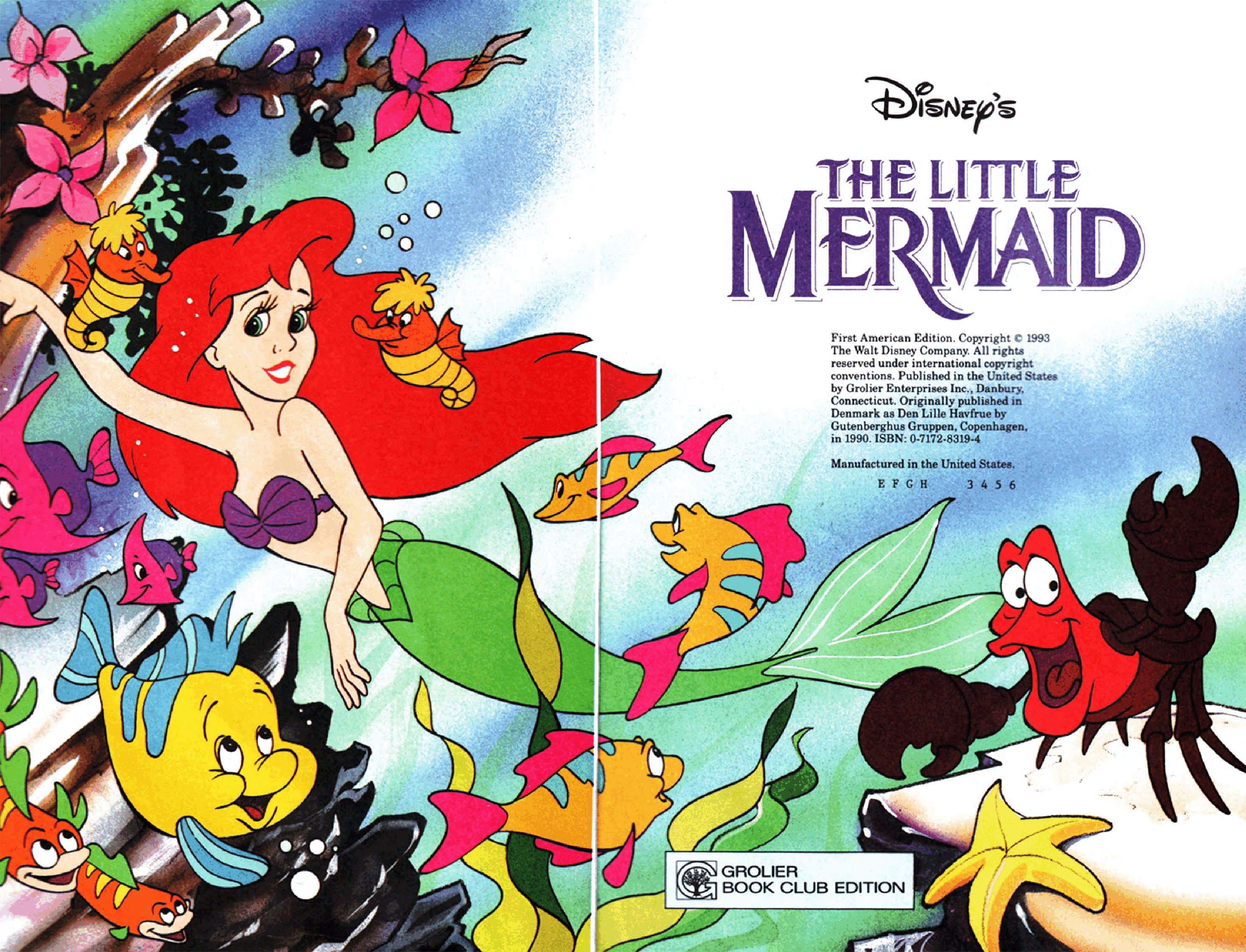 迪斯尼英文中级绘本Disney_Little_Mermaid.pdf，第3页预览