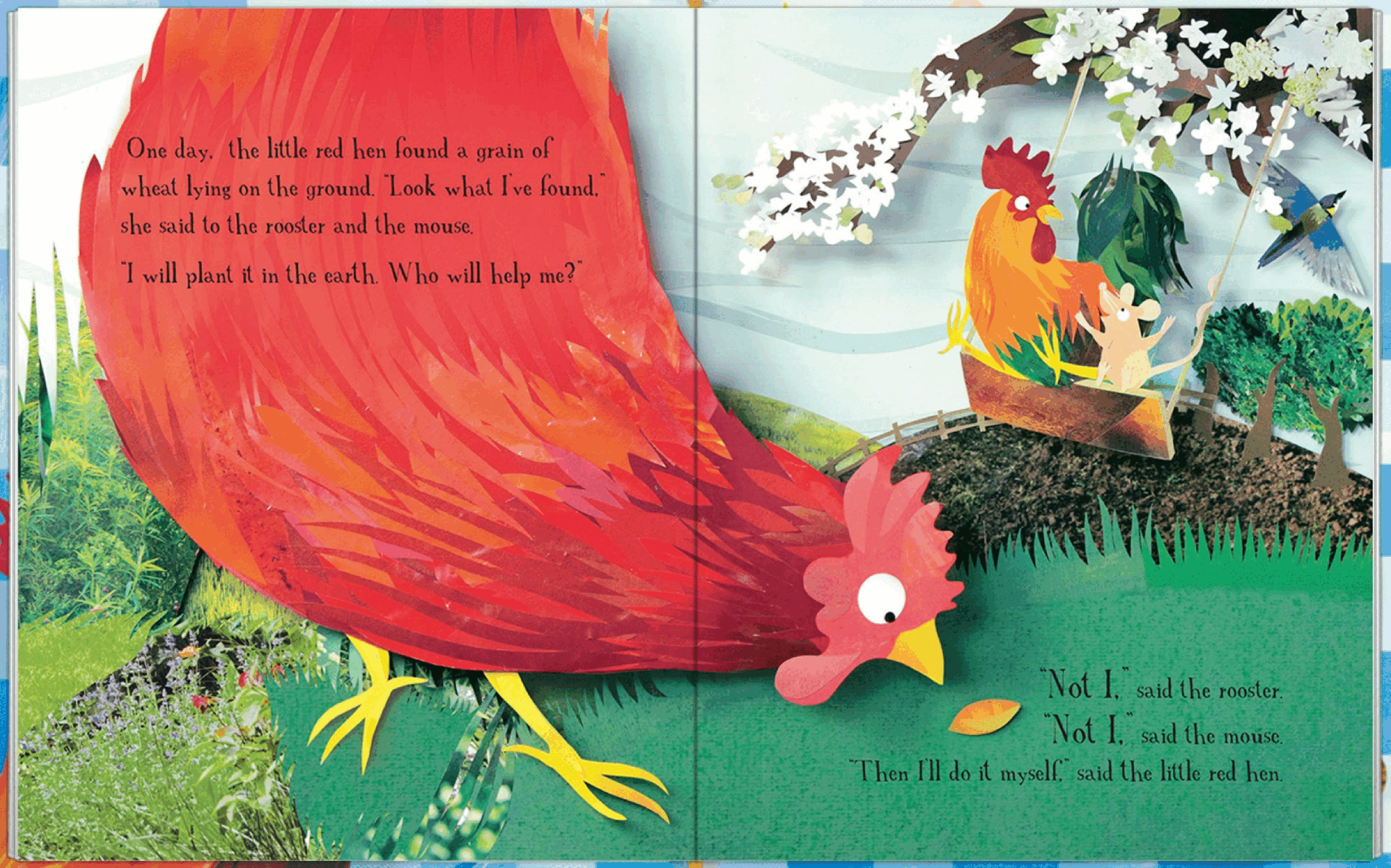 英国光脚丫童书社绘本The little red hen.pdf,第4页预览