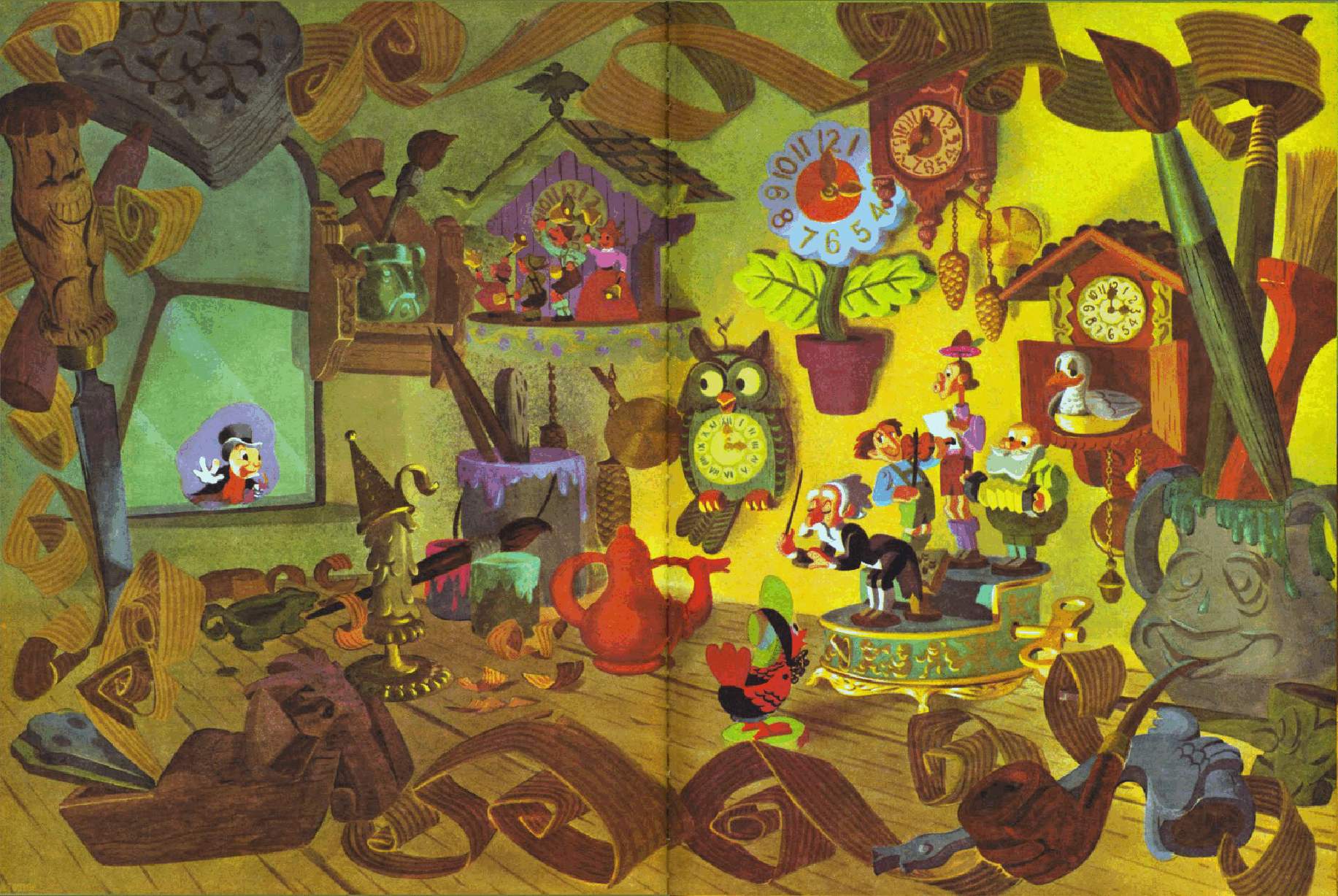 迪斯尼英文中级绘本Walt Disney_Pinocchio .pdf,第2页预览