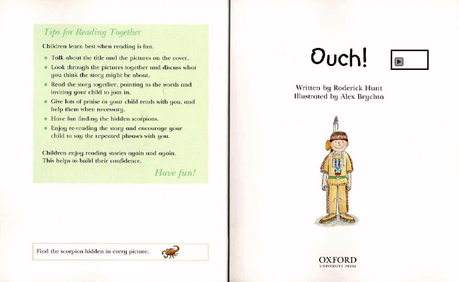 牛津阅读树在家读绘本系列2C Ouch!.pdf,第2页预览