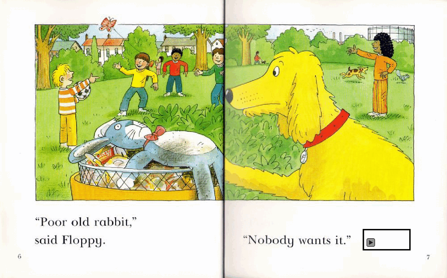 牛津阅读树在家读绘本系列2A Poor Old Rabbit.pdf,第4页预览