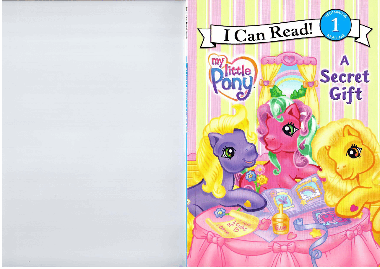 小马宝莉绘本my little pony - a secret gift.pdf,第1页预览