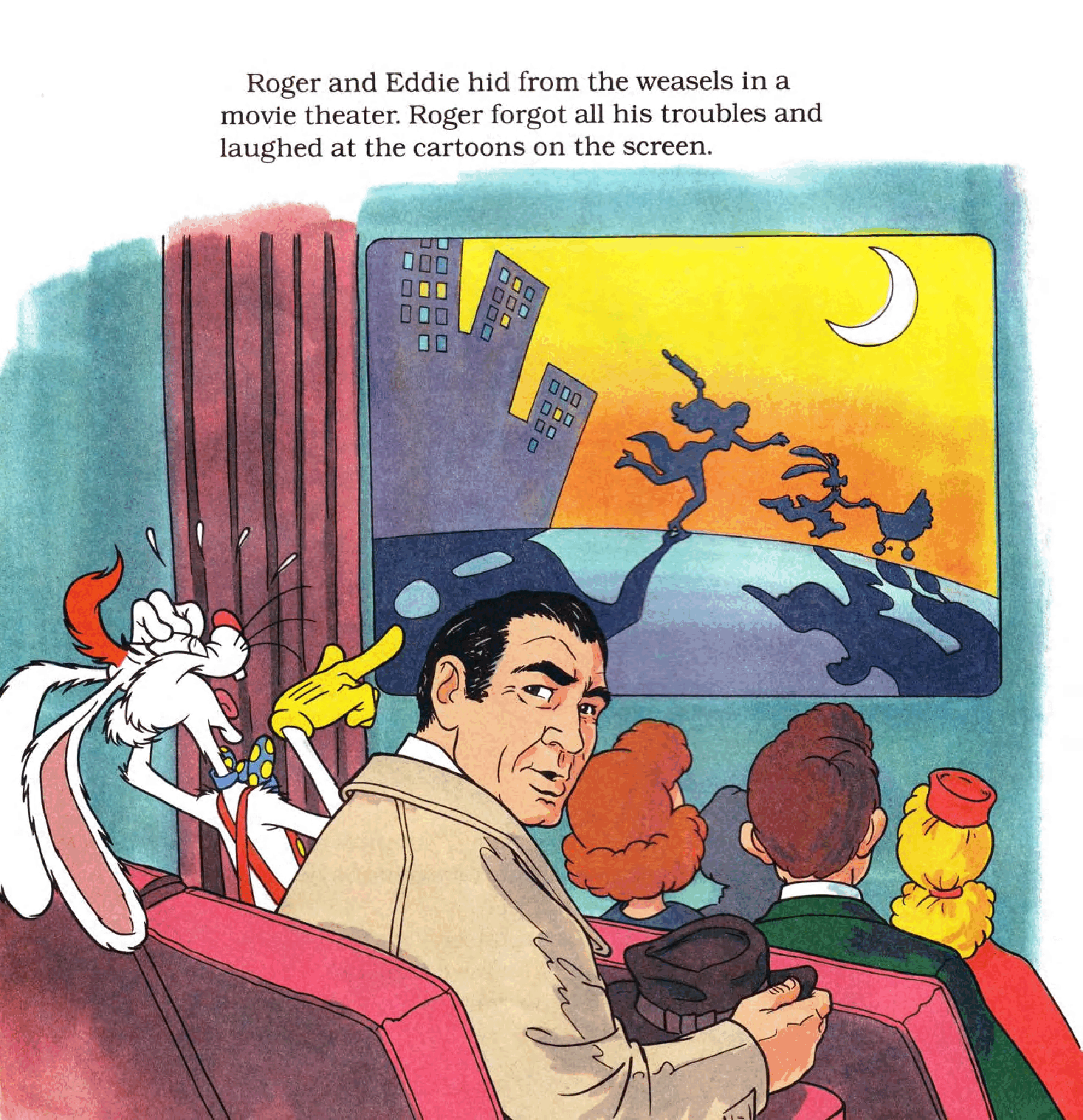 Who Framed Roger Rabbit - A Different Toon(1988 - Golden Look-Look Book).pdf,第4页预览