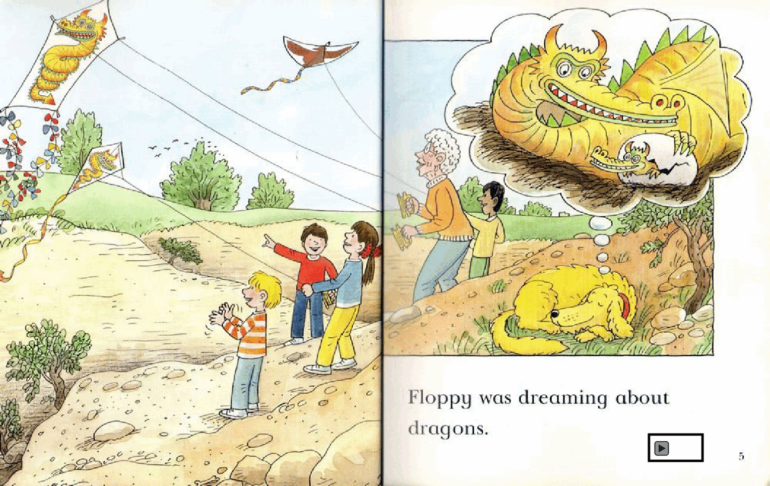 牛津阅读树在家读绘本系列3C Dragon Danger.pdf,第3页预览