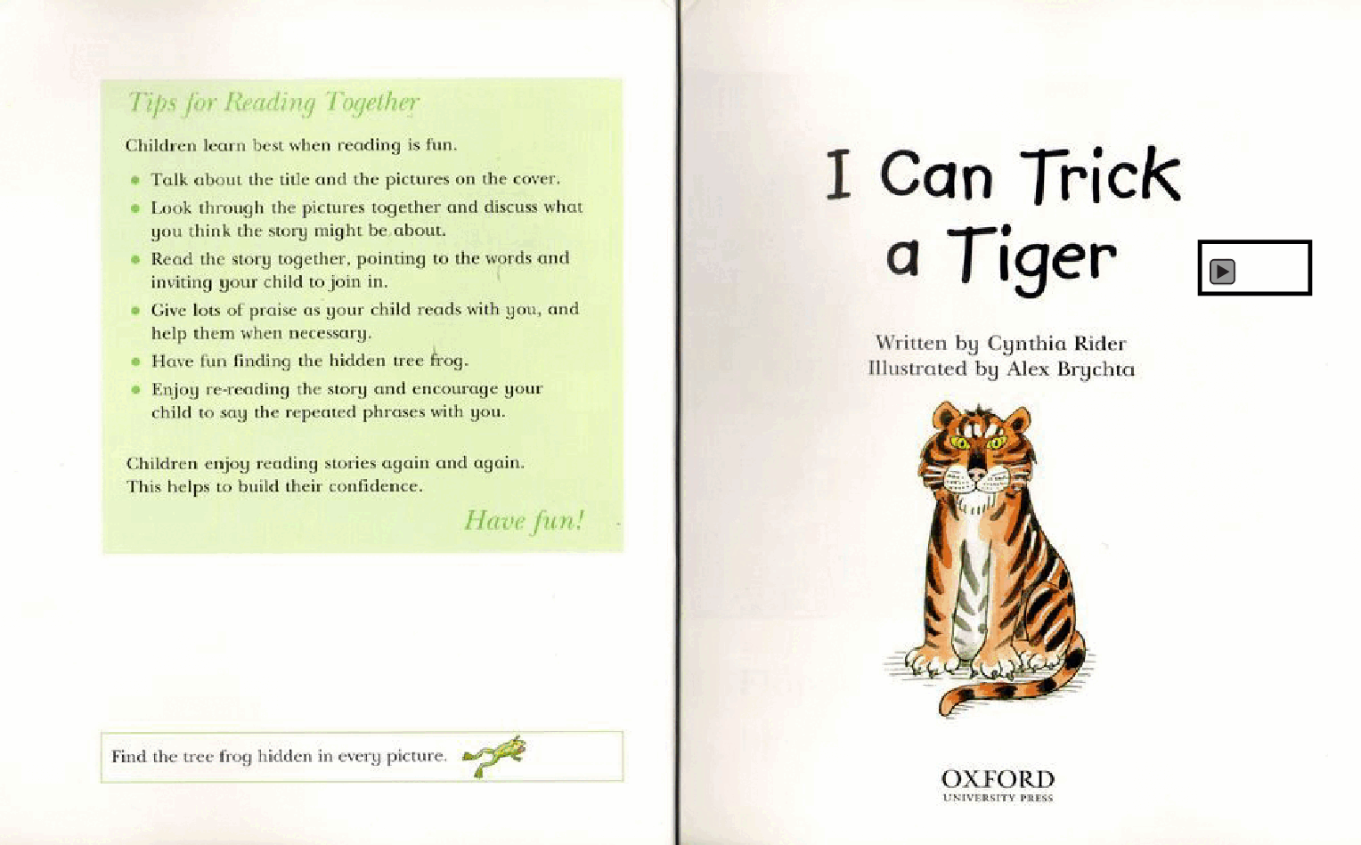 牛津阅读树在家读绘本系列2B I Can Trick a Tiger.pdf，第2页预览