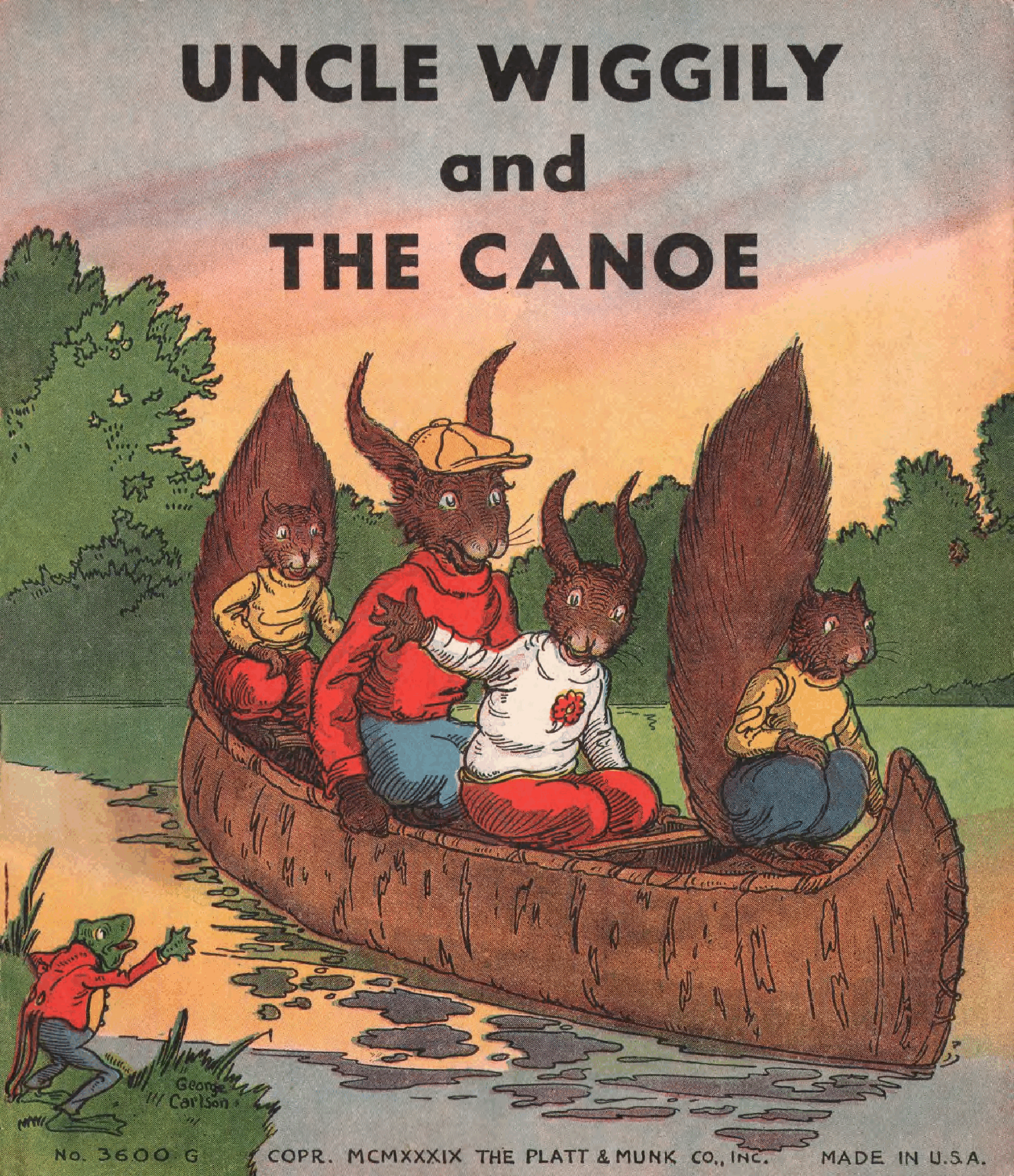 Uncle Wiggily and the Canoe (1939.Platt & Munk) - George Carlson art.pdf,第1页预览