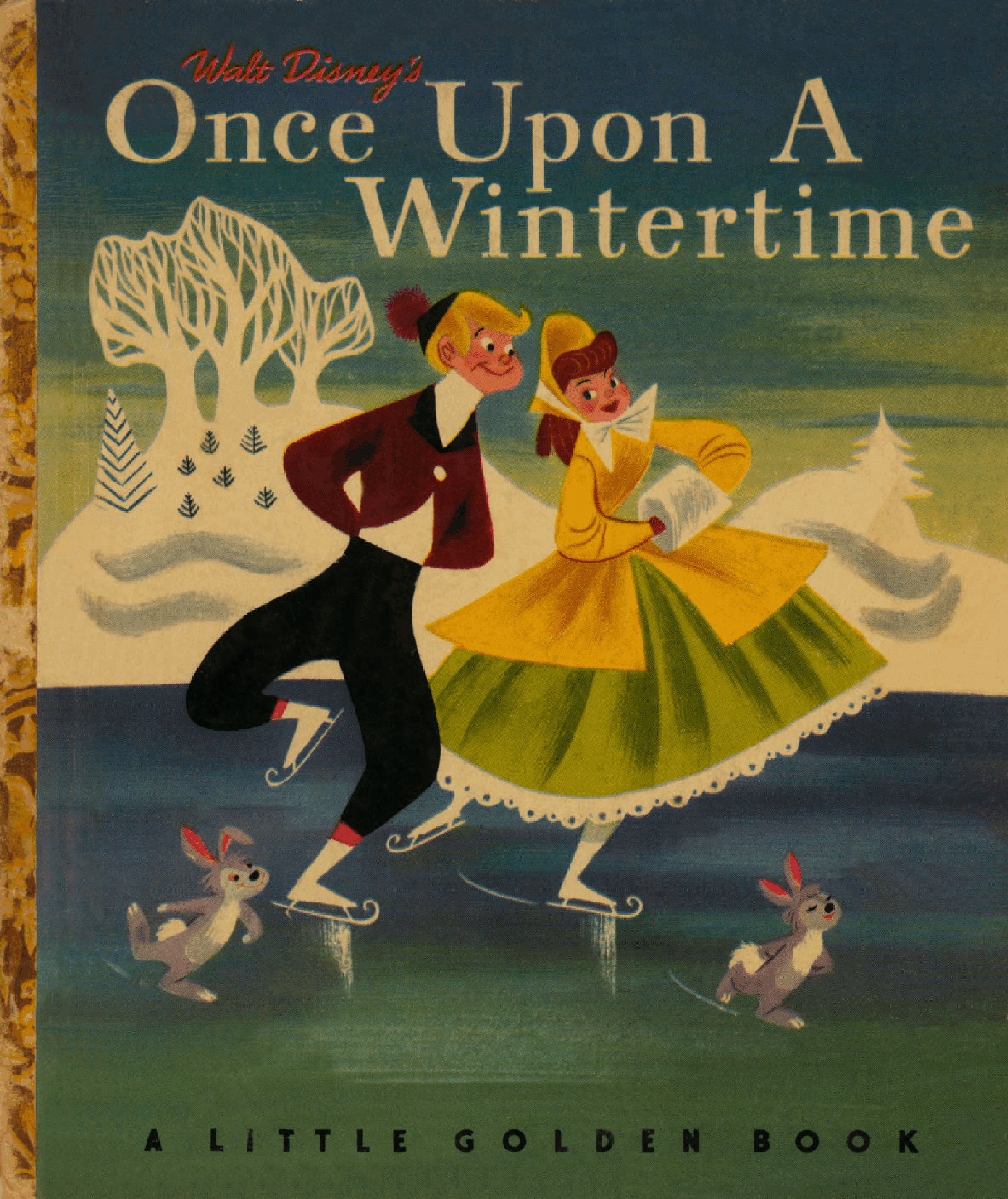 迪斯尼英文中级绘本Walt Disney_Once Upon A Wintertime.pdf,第1页预览