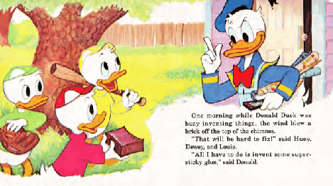 迪斯尼英文中级绘本Walt disney_donald duck and the super.pdf,第4页预览
