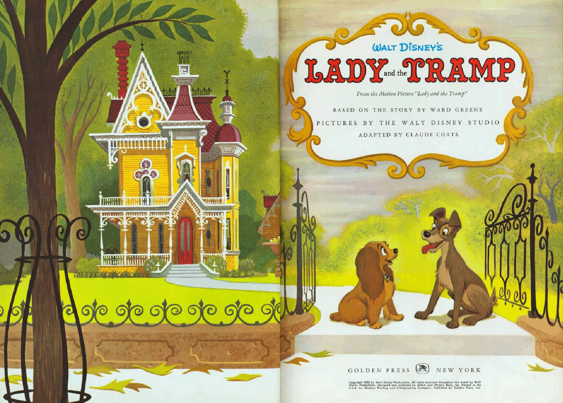 迪斯尼英文中级绘本Walt disney_lady and tramp.pdf,第3页预览