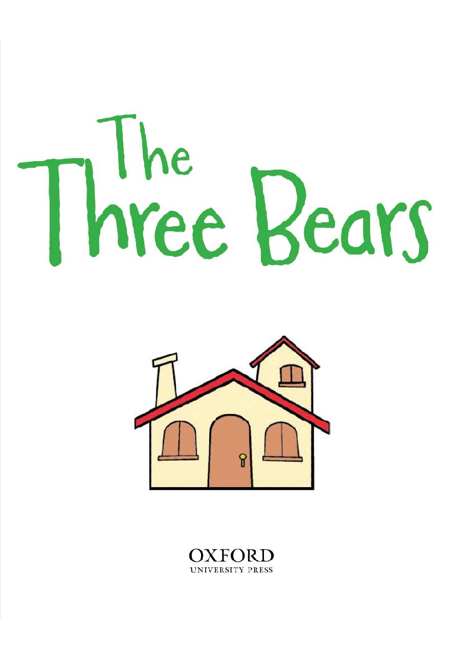 牛津数学启蒙绘本The three bears.pdf,第3页预览