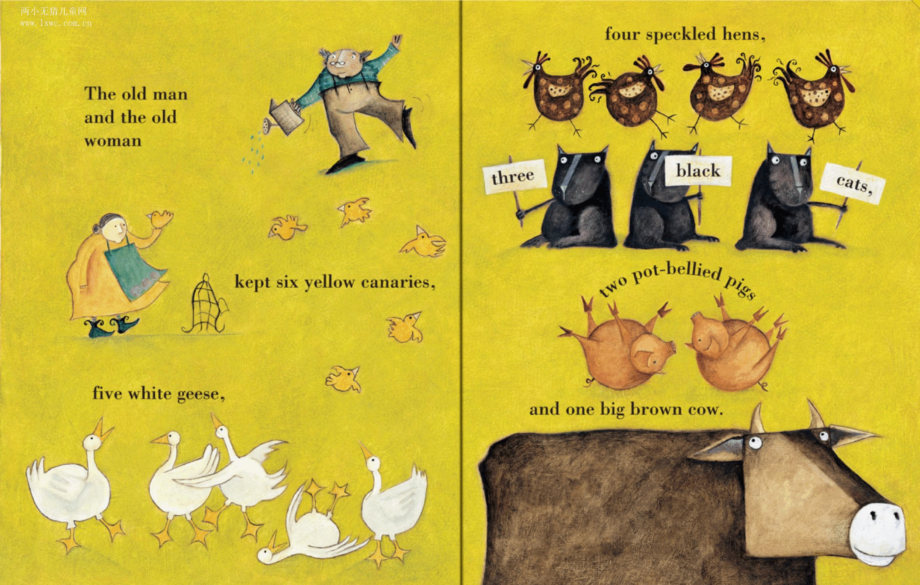 英国光脚丫童书社绘本The gigantic turnip.pdf,第4页预览