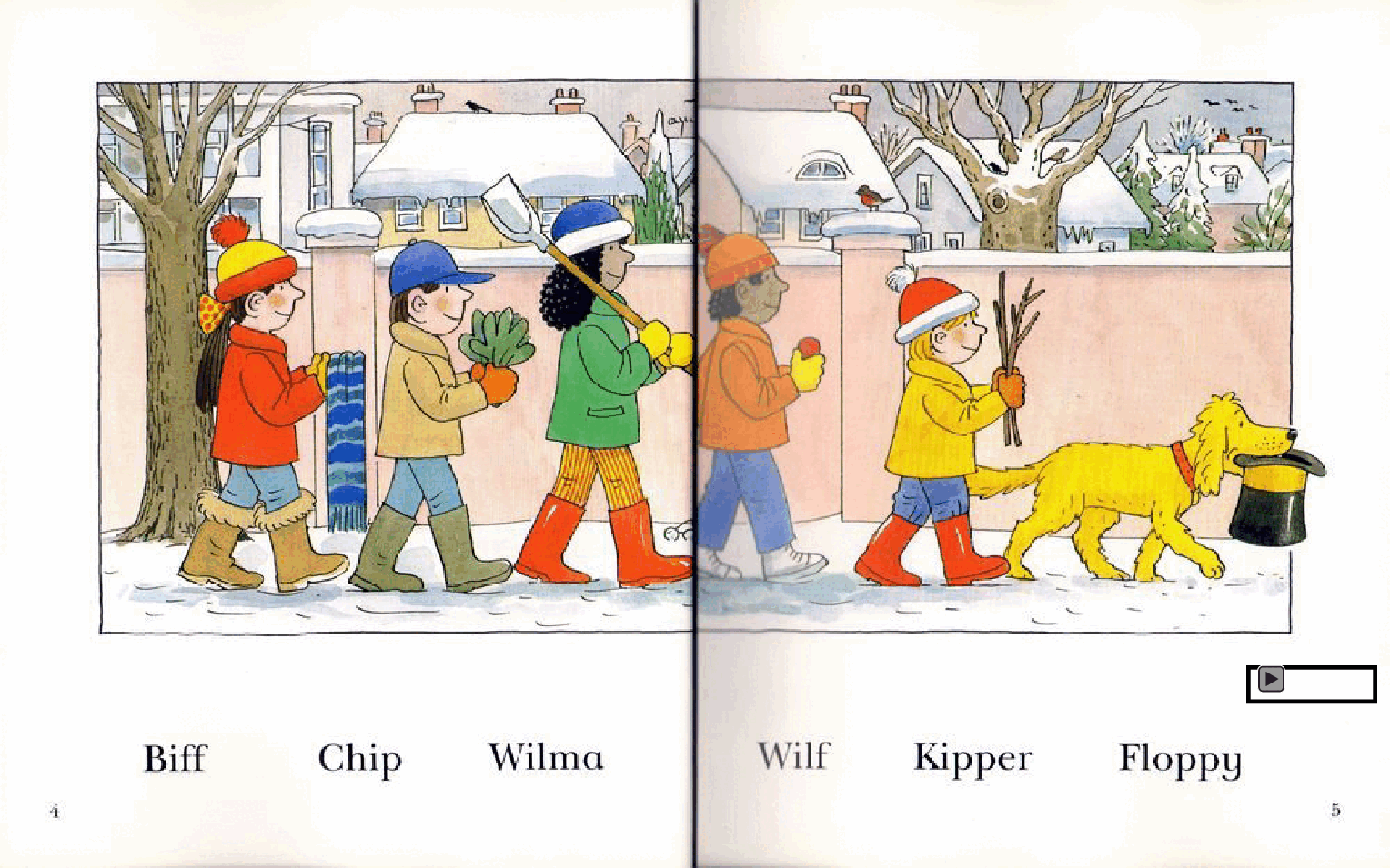 牛津阅读树在家读绘本系列1A The Snowman.pdf,第3页预览