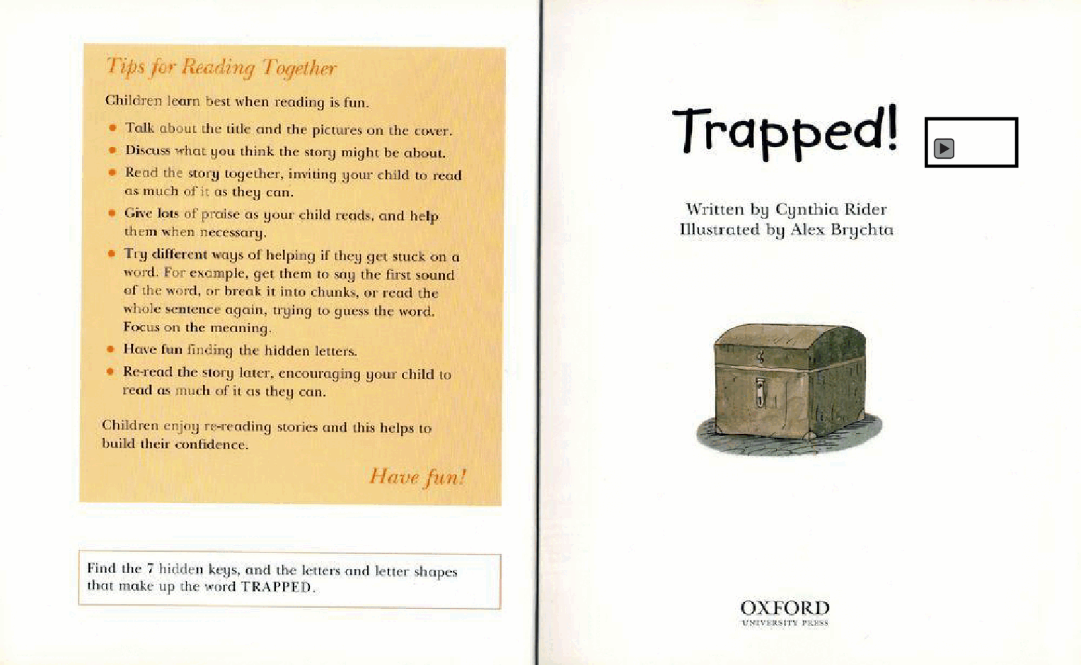 牛津阅读树在家读绘本系列4C Trapped!.pdf,第2页预览