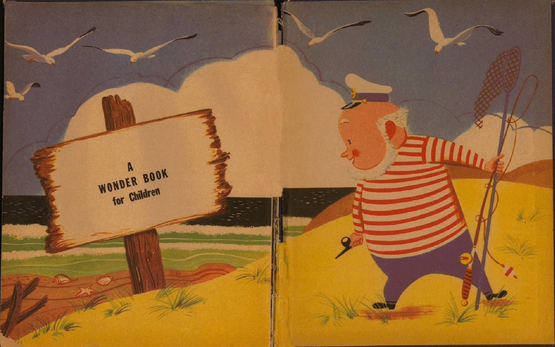 Wonder Book 0584 - Mr. Wishing Went Fishing (1952) (goldengems).pdf,第2页预览