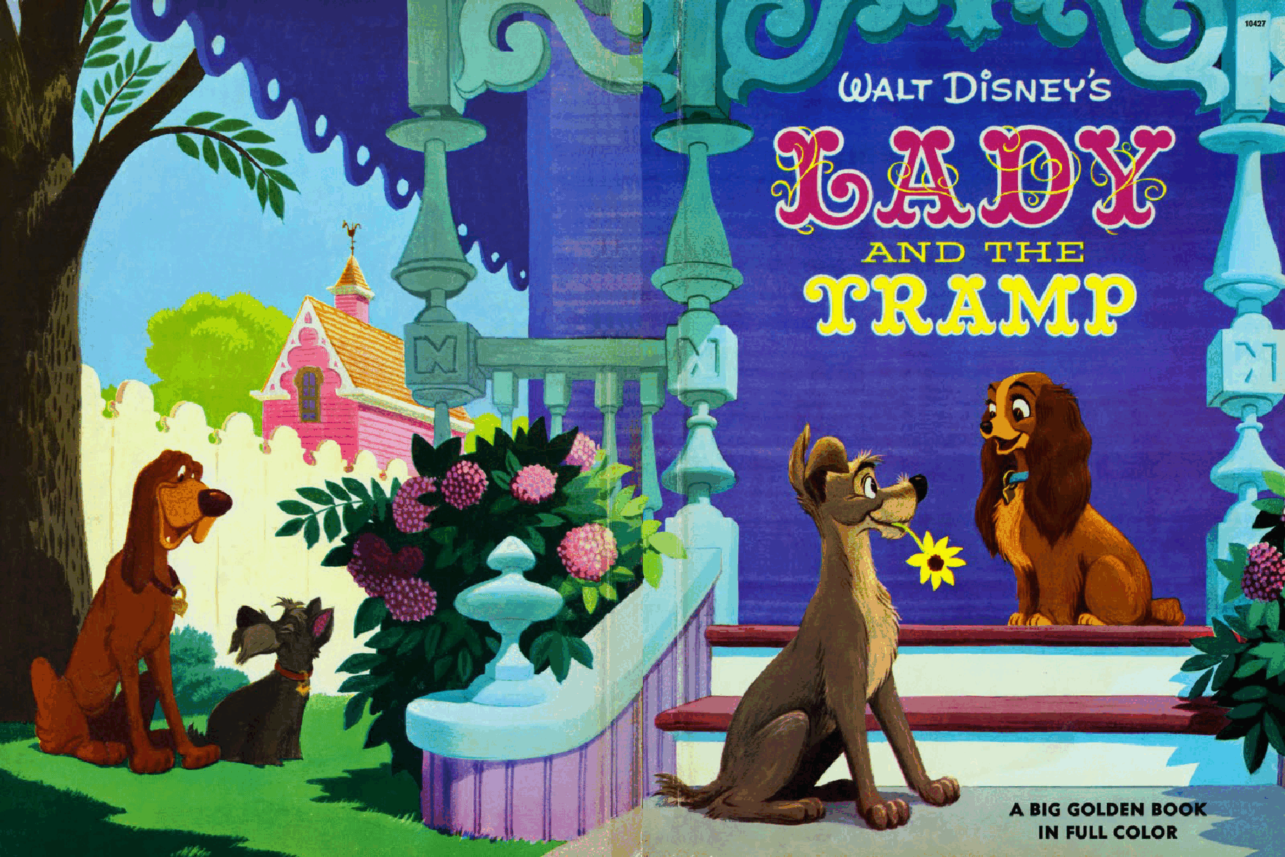 迪斯尼英文中级绘本Walt disney_lady and tramp.pdf,第1页预览