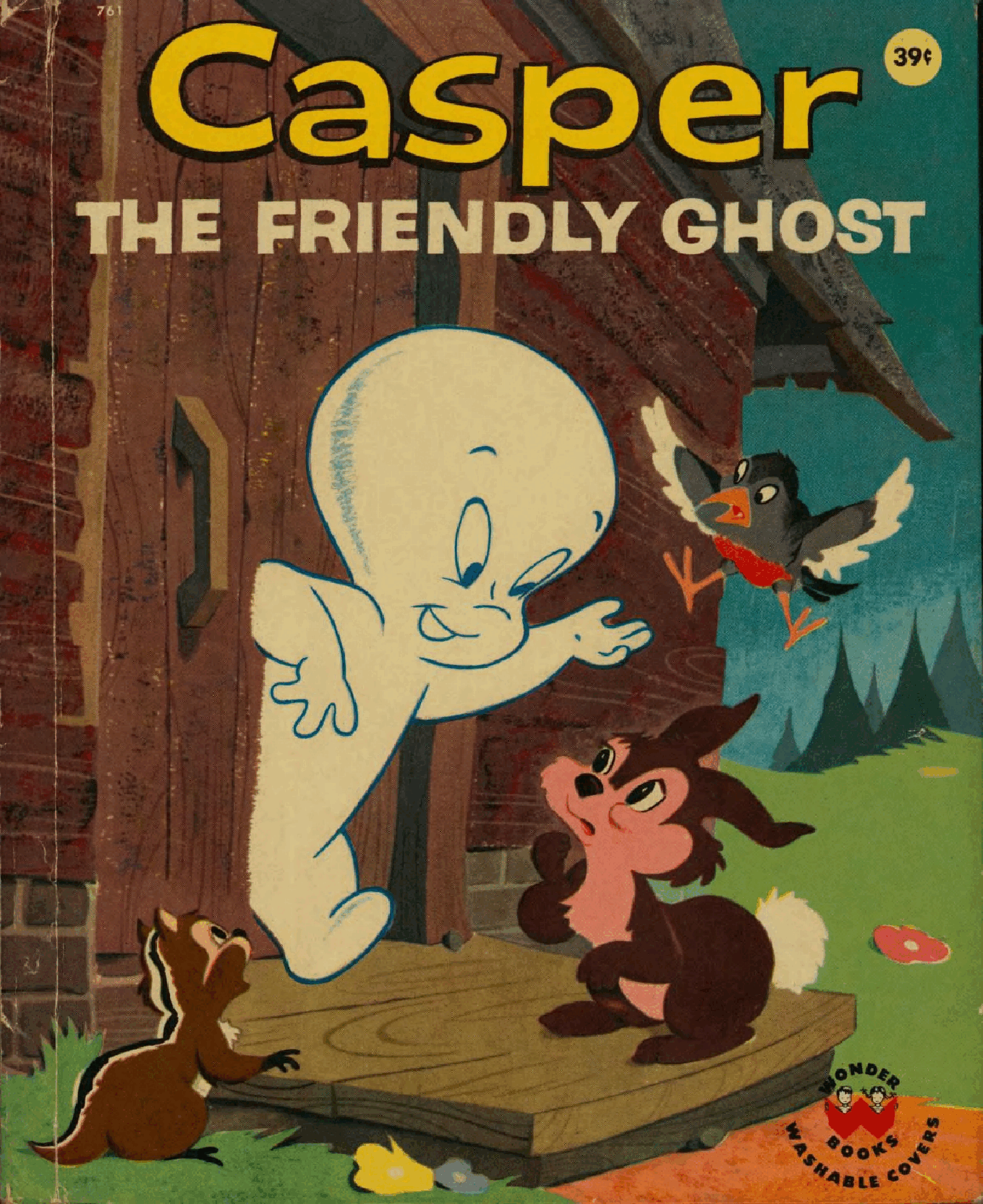 Wonder Book 0761 - Casper the Friendly Ghost (1960) (goldengems).pdf,第1页预览