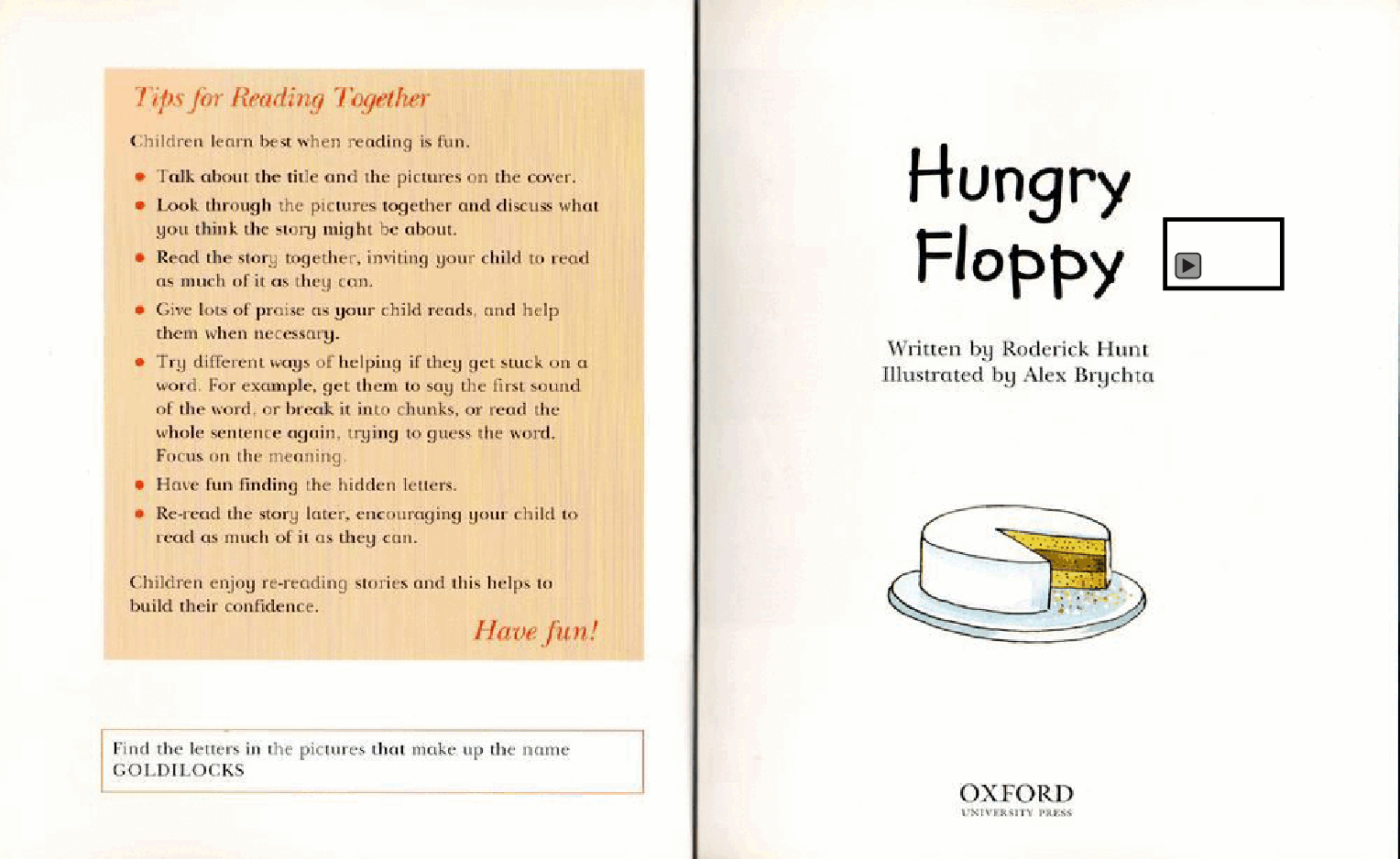 牛津阅读树在家读绘本系列4B Hungry Floppy.pdf，第2页预览